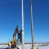 Concrete Power Pole